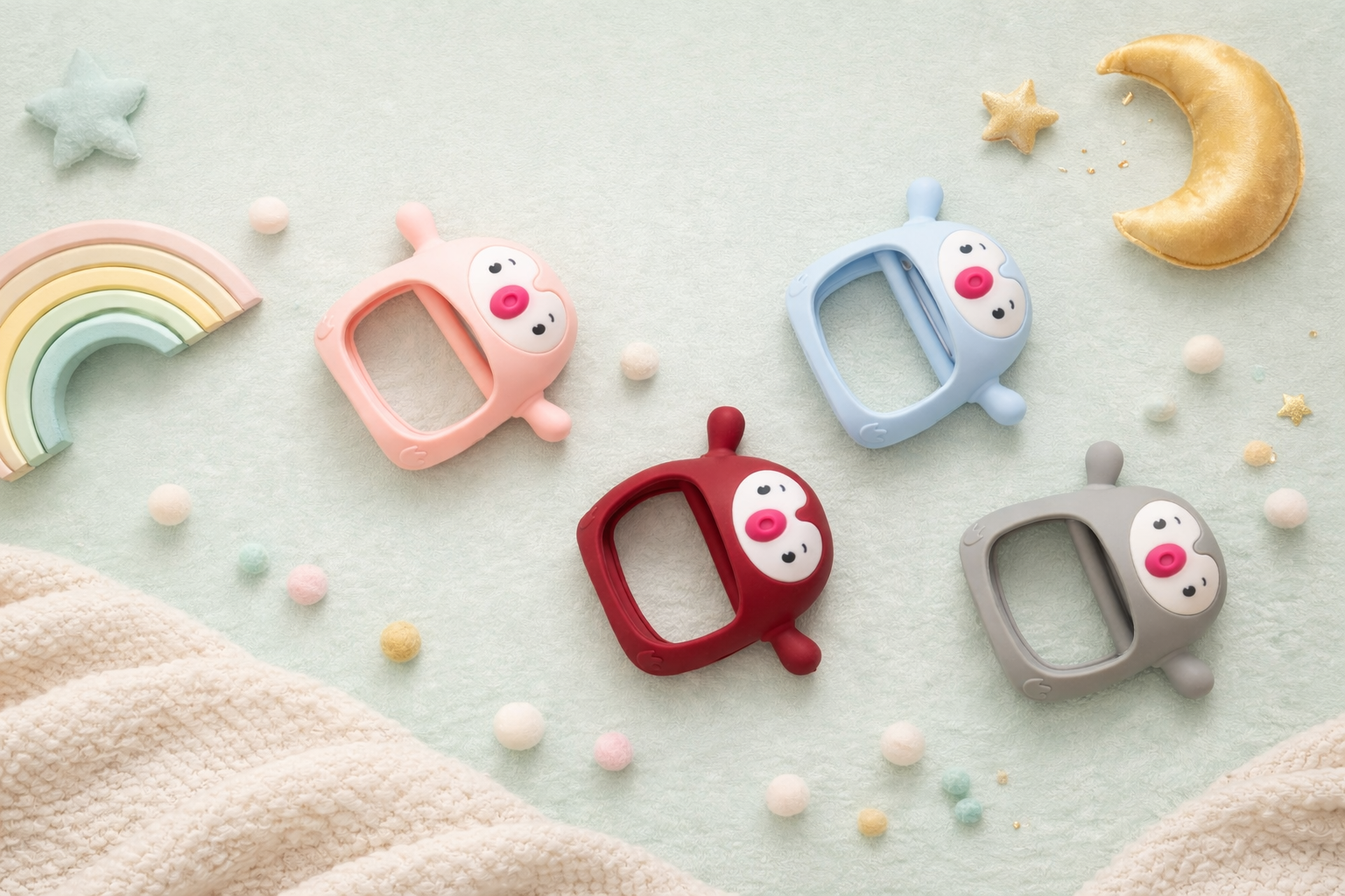 Top Silicone Baby Teethers in Canada – Safe, BPA-Free & Parent-Approved | Shopiness