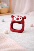 Cute Penguin Silicone Baby Teether Toy | Food-Grade Soft Sensory Chew for Toddlers
